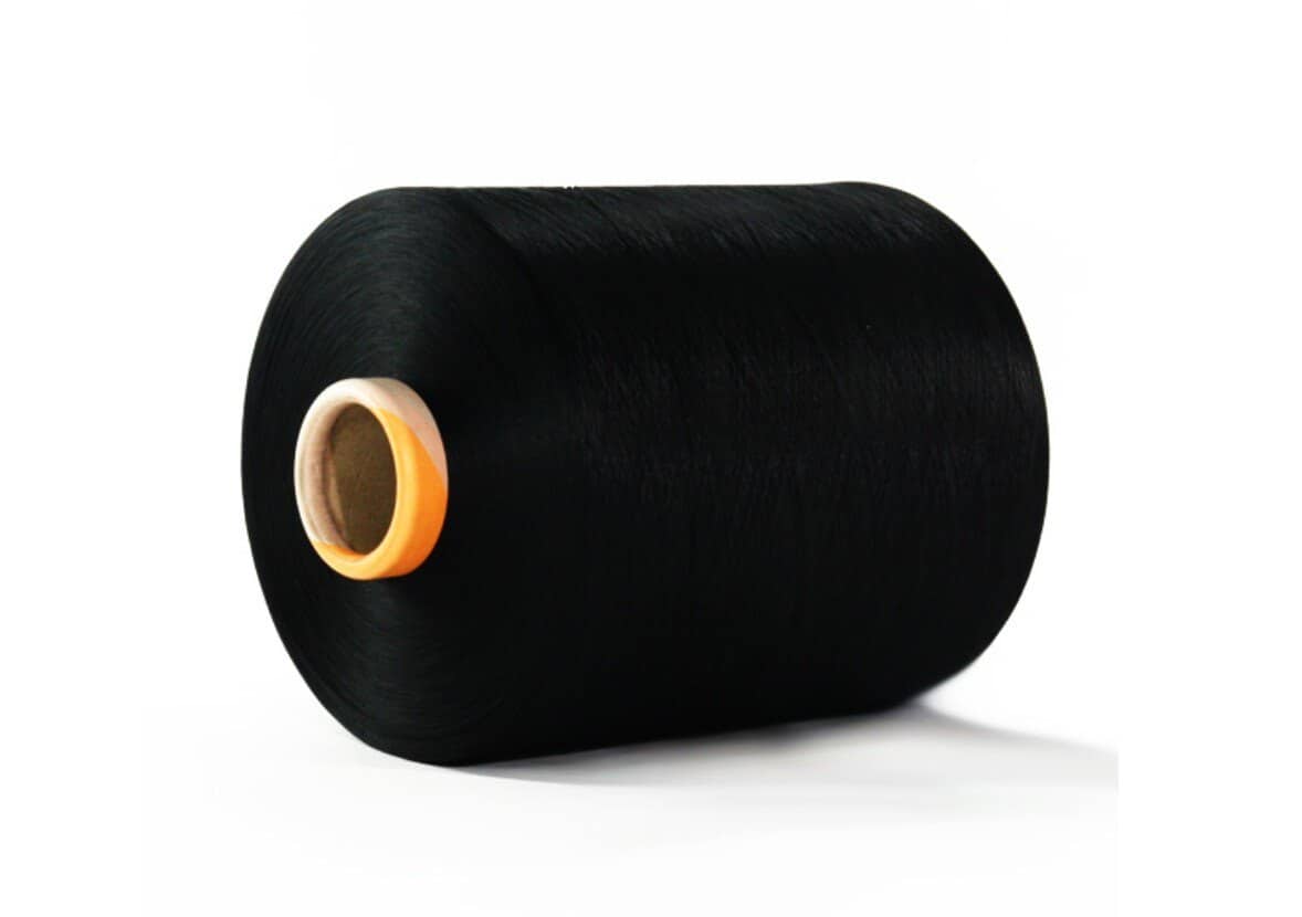 soi polyester draw texturing yarn den soi polyester DTY Yarn black soi dty den 2